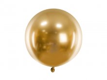 Titaninis apvalus balionas, auksinis  (60 cm)
